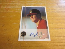 Chris Magruder 1999 Just Autographs #76 Trading Card MLB San Francisco Giants