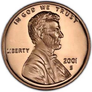 2001-S PROOF CENT - Picture 1 of 1