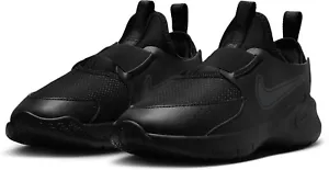 Nike Flex Runner 3 GS Slip On Black Anthracite Youth Size 7Y FN1294 002 New - Picture 1 of 11