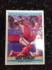 1992 Donruss Ron Tingley #287 Los Angeles Angels
