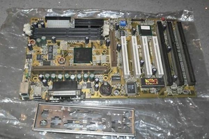 Gigabyte GA-6EX 1.5 Motherboard Slot 1 ATX AGP PCI ISA IDE intel chipset - Picture 1 of 18
