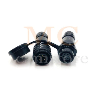 WEIPU SA12 6pin bulkhead aviation plug socket circular connector waterproof IP67 - Image 1 of 4