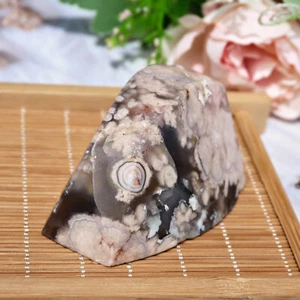 2.7" Flor Natural Ágata Cristal Forma Libre Decoración Piedra Curativa Decoración Para Dormitorio - Imagen 1 de 9
