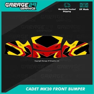 CADET KART MK20 FRONT BUMPER STICKER KIT - BANSHEE - COLOUR 5 - Picture 1 of 3