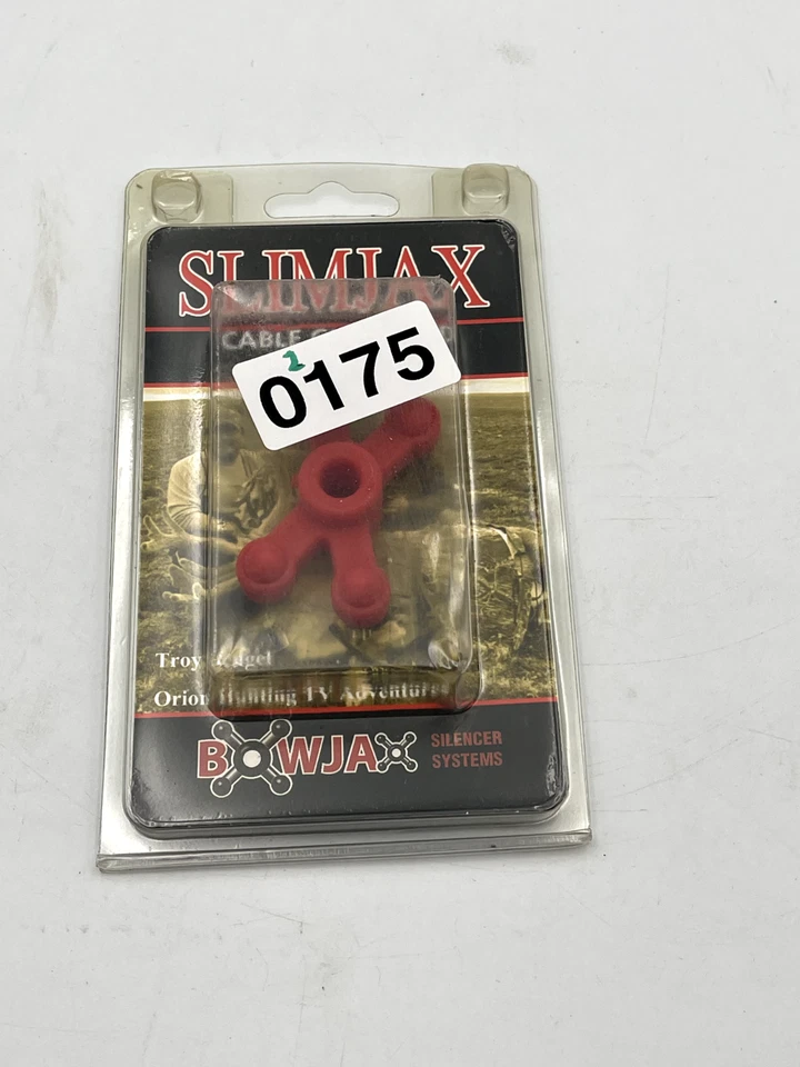Amortiguador protector de cable Bowjax Slimjax, rojo 1012 Foto 1 de 4