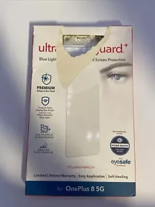 ZAGG Ultra Visionguard+ Screen Protector for OnePlus 8 5G - Picture 1 of 1