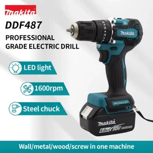 Makita DDF487 LXT 18V Brushless Cordless Drill Driver Bare Unit Body Only UK - Picture 1 of 6