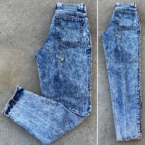 John Player Special Used Quality Blue Jeans Acid Wash Size 31 Waist Measures 30” - Picture 1 of 12
