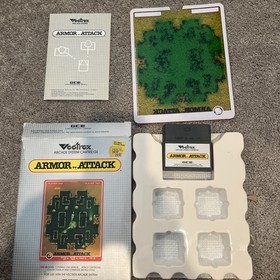 Vectrex: Armor Attack Cartridge, 1982 Complete - Very good in Box!!