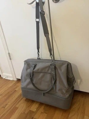 Beis "The Convertible Weekender" in Gray, Travel / Carry On Luggage - Image 1 of 4