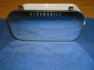 Vintage Oldsmobile Vanity Mirror/ Sun Visor Clip-on Mirror / 8”x4” - Picture 1 of 8