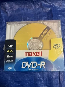 Maxwell DVD-R 20 Pk 4,7 Gb 4x - Imagen 1 de 5
