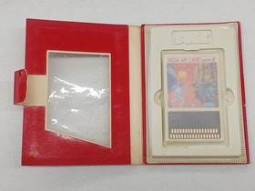 SEGA Mark III Comical Machine Gun Joe MyCard Cartridge Japan