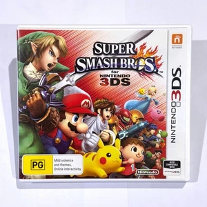 Super Smash Bros. - Nintendo 3DS Game - AUS - Complete with Manual - Like New - Picture 1 of 4