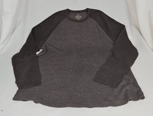 SONOMA LIFE STYLE THERMAL CREW XLT TALL BROWN - Picture 1 of 3