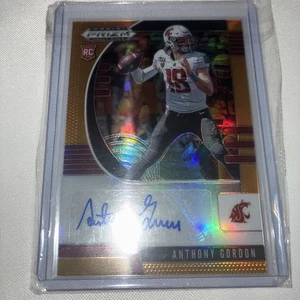 2020 Panini Obsidian Draft Picks Autographs Anthony Gordon #133/149 - Picture 1 of 4