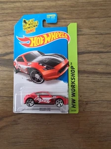Hot Wheels Nissan 370Z HW Workshop #249/250 Greddy Red - Picture 1 of 4