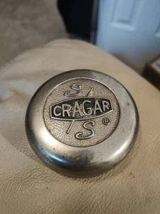Cragar Small Chrome Wheel Center Rim Cap Hub Cover  - Picture 1 of 4