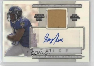 2009 Topps Platinum Auto Refractor Patch /350 Ray Rice #ARP-RR Patch Auto - Picture 1 of 4