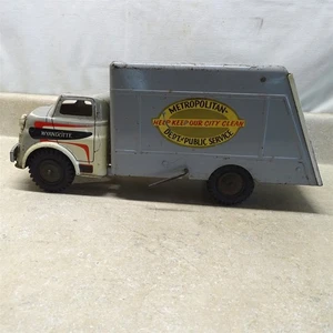 Vintage Wyandotte Metropolitan Dept. Of Public Service Garbage Truck, Rare Piece - Picture 1 of 19
