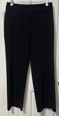 Hillard & Hanson women's 12 Black Dress Pants Sexy Business Office Work Neutral - Image 1 of 4
