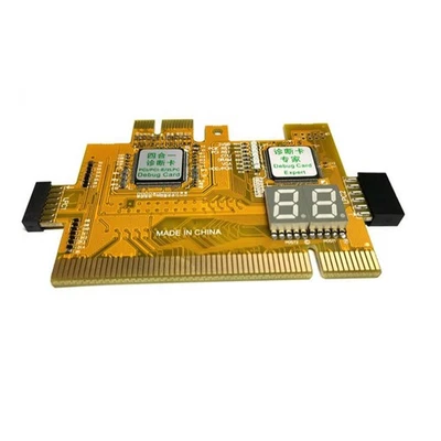 PCIE Desktop Diagnostic Card Motherboard Testing Card 4 In 1 PCI 2LPC Analyz - Image 1 of 4