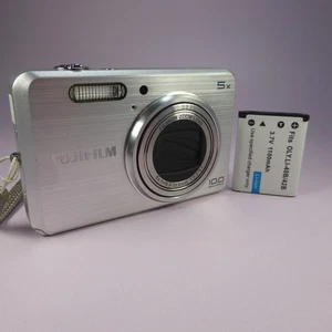 Fujifilm Digital Camera FinePix J100 10.0MP Silver Tested - Picture 1 of 9