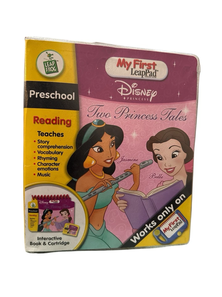 Leap Frog My First Leap Pad Disney Two Princess Tales Book And Cartridge - Image 1 of 4