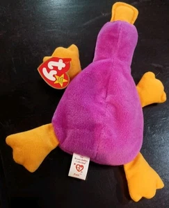 Ty Beanie Baby Patti - MWMT (Platypus 1993). plsh6 - Picture 1 of 6