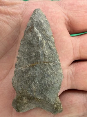 Authentic Pennsylvania Indian Artifact Bifurcated Projectile Point Arrowhead OH - Image 1 of 4