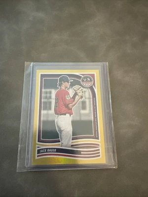 Jack Bauer 2024 Panini USA Stars And Stripes Gold Foil SSP /10 - Image 1 of 3