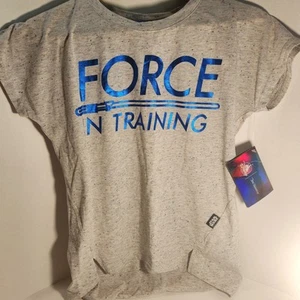 Star Wars Force in Training Disney Store Girls Tee 11/12 New With Tags - Picture 1 of 7