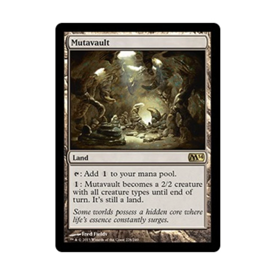 WOTC MtG M14 Mutavault (R) EX - Image 1 of 1