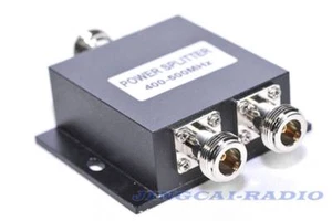 2-Way UHF antenna power splitter two way radio repeater power divider 400-500MHz - Picture 1 of 3