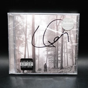 Taylor Swift Signed Folklore CD Album Autographed New Sealed - Picture 1 of 2