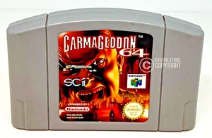 Carmageddon 64 - Nintendo 64 - Authentic | TESTED | EU Import | READ DESCRIPTION - Picture 1 of 3