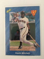 1991 Classic Update Blue Travel Edition Kevin Mitchell #T10