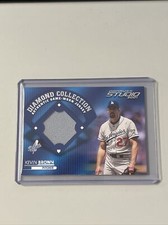 2001 Donruss Studio Kevin Brown Diamond Collection Relic 
