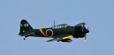 Cassiopeia RC Zero Type 52 A6M5 Green PIP Kit 1150mm/950mm Fighter Aircraft WWII - Image 1 of 4