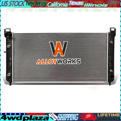 Radiator For 2001 2002 Chevy Silverado 2500 HD 3500 GMC Sierra 2500 3500 8.1L AT - Image 1 of 4