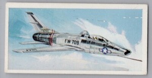Lyons Tea Wings of Speed YF-100C Super Sabre (USA) #19