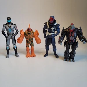GI Joe Snake Eyes Halo Marvel DC Comics Action Figures Ninja 6" See Descript! - Picture 1 of 22