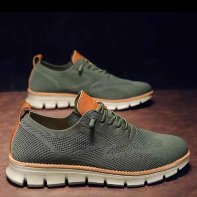 Sneakers da uomo  stile britannico estate traspiranti SPED.GRATUITA - Immagine 1 di 4