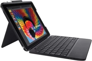 Logitech Slim Combo Custodia Tastiera per iPad 5a e 6a Generazione - (920-009040) - Foto 1 di 6