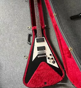 Fast Shipping 1976 Flying V Electric Guitar Kirk Hammett Rosewood Fretboard MAD - Bild 1 von 3