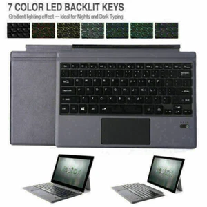 Touchpad Microsoft Surface Pro Type Cover Keyboard for Surface Pro 7/6/5/4 12.3" - Picture 1 of 33