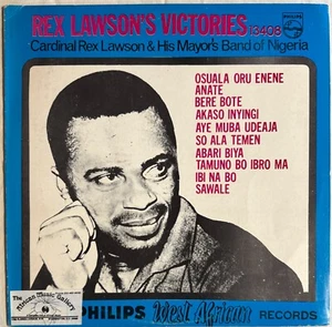 Cardinal Rex Lawson "Rex Lawson's Victories" Philips LP African Highlife - Picture 1 of 3