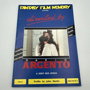 Fantasy Film Memory Presents 4/5 1991 Dir. Dario Argento SIGNED by 3 RARE Horror - Picture 1 of 9