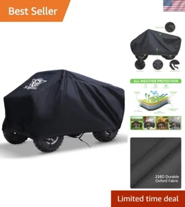 Waterproof ATV Cover - 88 Inch Heavy-Duty Protection from Elements - Foto 1 di 9