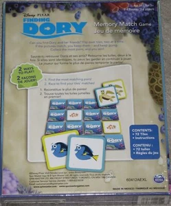 Neu versiegelt Disney Pixar Findet Dorie Memory Match Spiel kostenloser Versand! - Bild 1 von 1